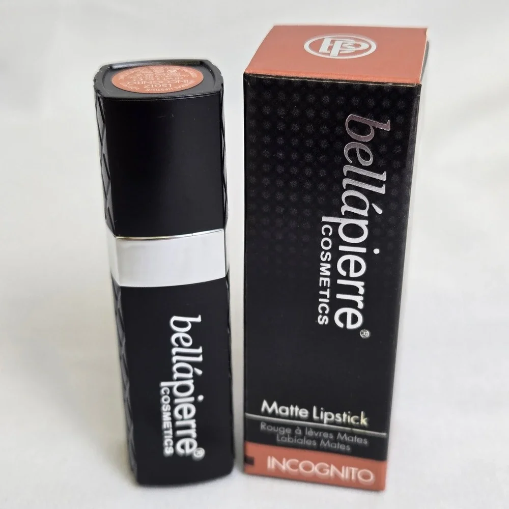 Bellapierre Cosmetics Mineral Matte Lipstick, Shade Incognito LS017, 3.5G, NEW